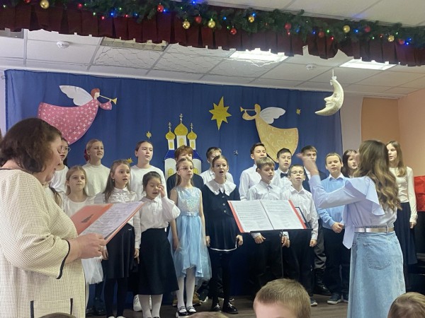 Рождественский детский праздник в Ангелово