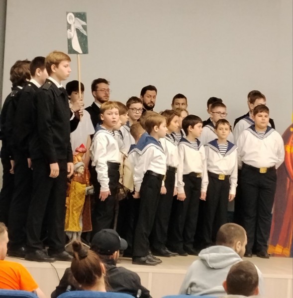 Поздравление с Рождеством Христовым раненых воинов