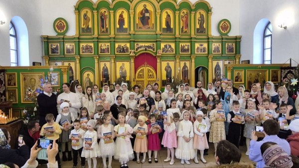 Детский Рождественский праздник в Данииловском храме Нахабино