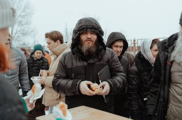 Святочные гуляния продолжились в Георгиевском храме пос. Нахабино 