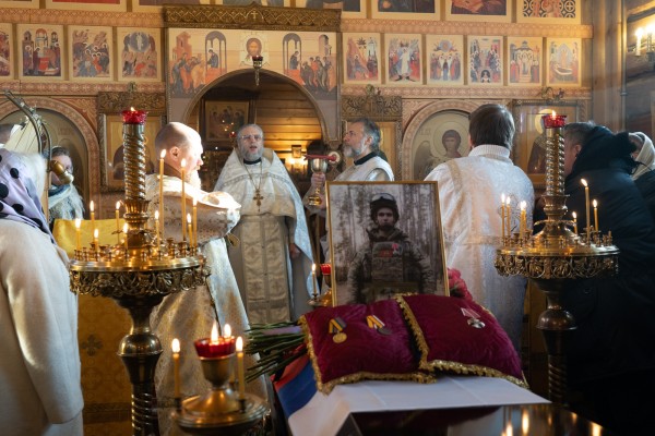 Возвращение домой! Погребение погибшего на СВО воина Иоанна Безрукова