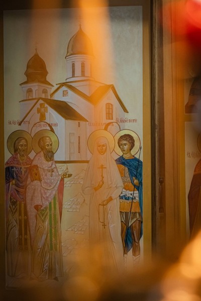 В день памяти Собора новомучеников и исповедников Подмосковных в храме новомучеников Красногорских в п. Нахабино состоялось торжественное богослужение