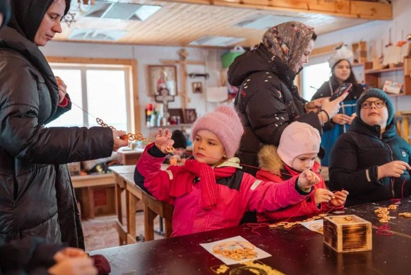 Семейный праздник в Георгиевском храме пос. Нахабино
