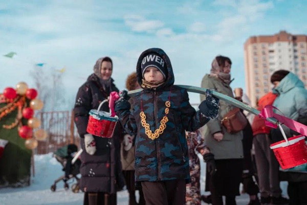 Семейный праздник в Георгиевском храме пос. Нахабино