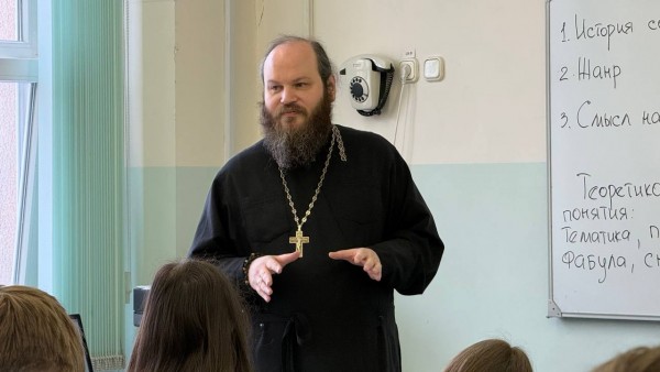 Встреча с девятиклассниками нахабинской гимназии №4