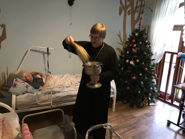 Посещение дома престарелых в Красногорске