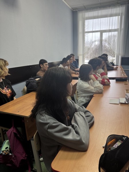 Беседа в 8 классе Николо-Урюпинской средней школы