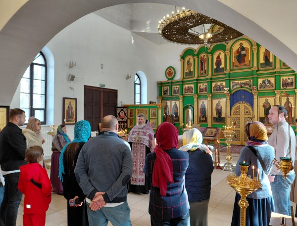 Встреча с семьями участников СВО в Данииловском храме Нахабино