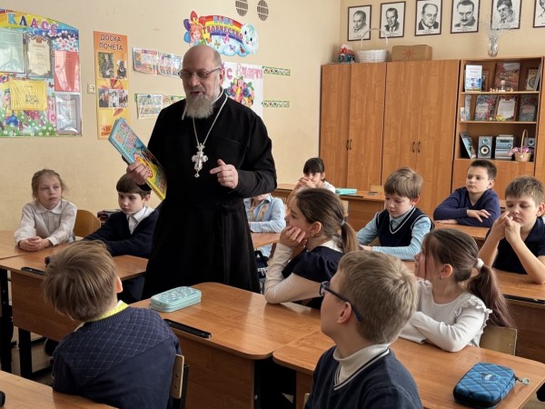 Встреча со школьниками в Николо-Урюпино