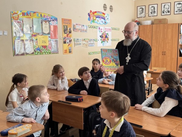 Встреча со школьниками в Николо-Урюпино