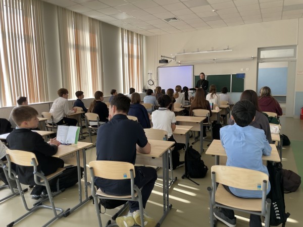 Встреча со школьниками Опалиховской гимназии