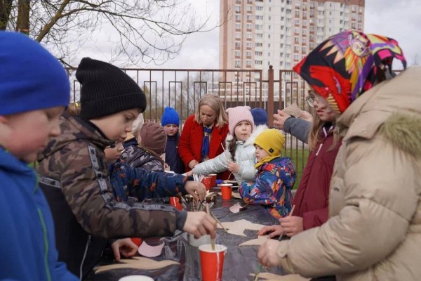 Семейный праздник в Георгиевском храме пос. Нахабино