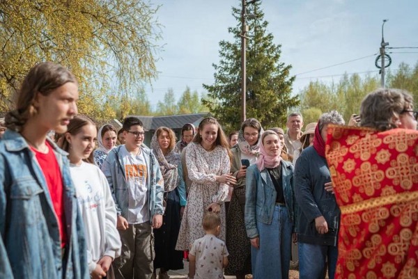 Престольный праздник в Георгиевском храме пос. Нахабино