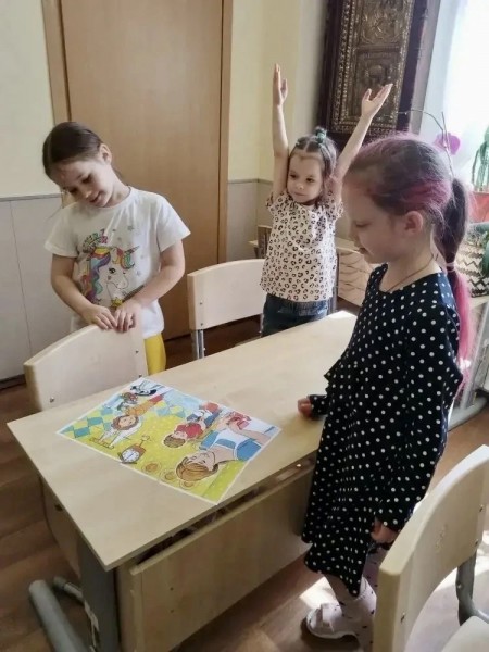 Мероприятие, посвящённое «Всероссийской недели семьи», в Воскресной школе Знаменского храма г. Красногорска