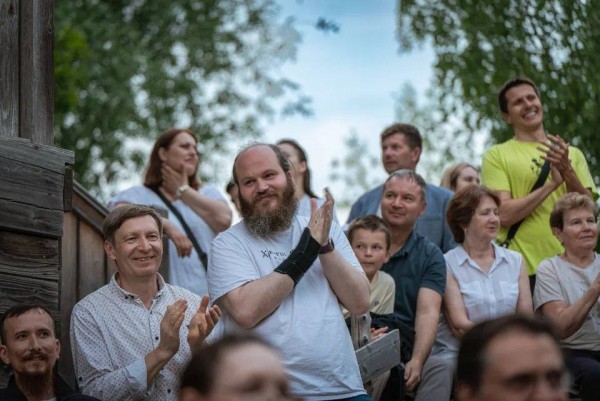 В Георгиевском храме пос. Нахабино прошел концерт Академического хора Подольской филармонии, посвященный Дню России