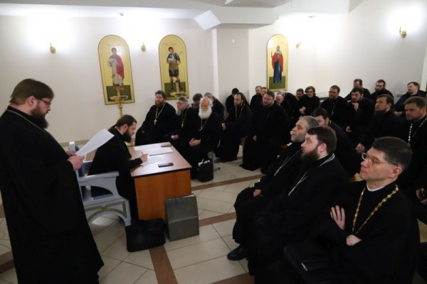Братское совещание духовенства Красногорского благочиния