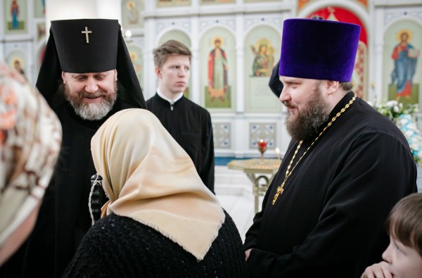 Архиерейское богослужение в Путилково