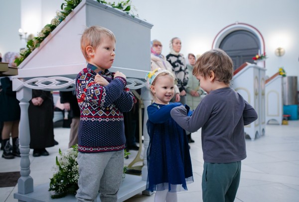 Архиерейское богослужение в Путилково