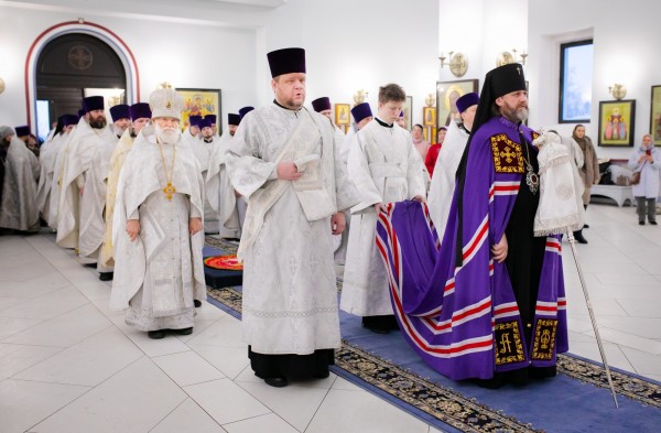 Архиерейское богослужение в Путилково