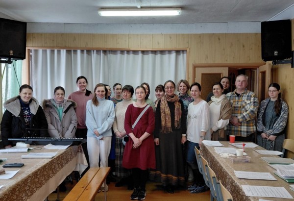 Поздравление многодетных в Данииловском храме Нахабино