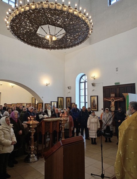 Поздравление многодетных в Данииловском храме Нахабино