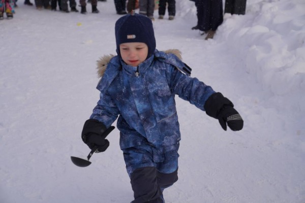 Семейный праздник в Георгиевском храме п. Нахабино