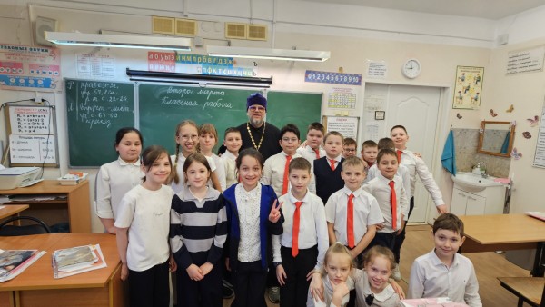 Духовные беседы в Нахабинской школе №2 