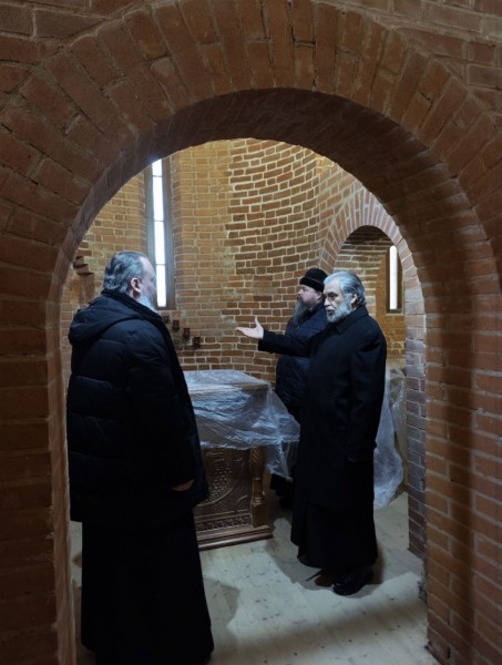 Совещание членов экспертного совета БФ ВПС в Христорождественском храме с. Юркино