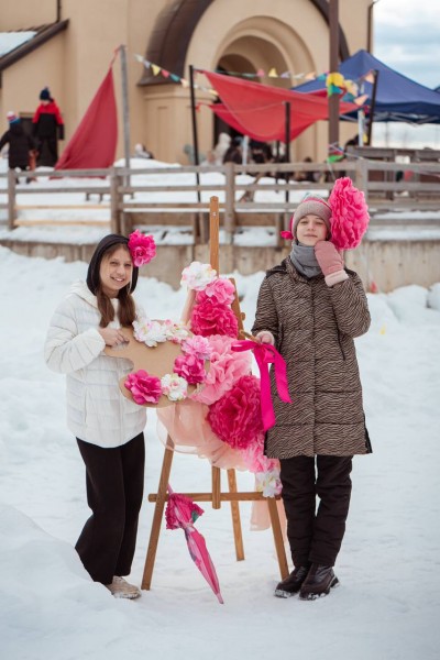 Воскресный семейный праздник в храме Георгия Победоносца п. Нахабино 