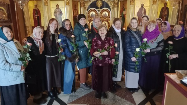 Поздравление в храме иконы Божией Матери "Всех скорбящих Радость" с. Ильинское