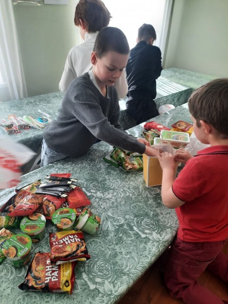 Акция «Вера без дел мертва» в Воскресной школе Никольского храма с. Ангелово