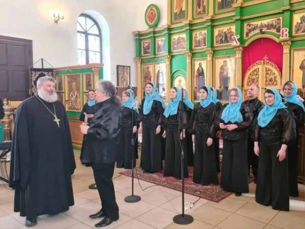 Концерт Московского молодежного хора «Богородская Капелла» в Данииловском храме пос. Нахабино